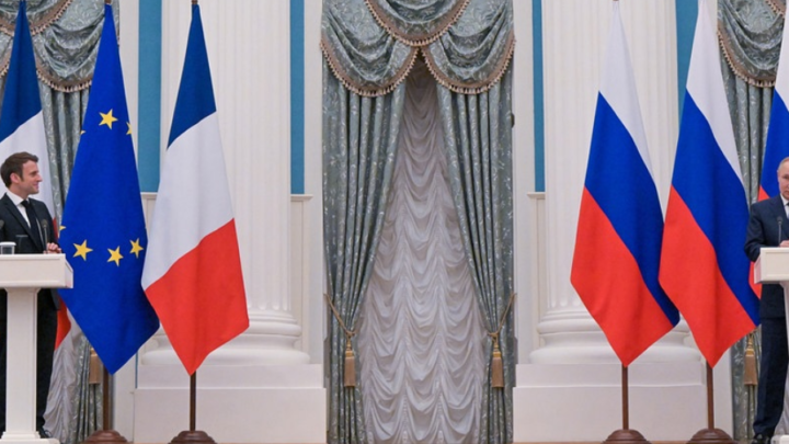 Ukraine-Krise Macron und Putin betonen Friedensplan