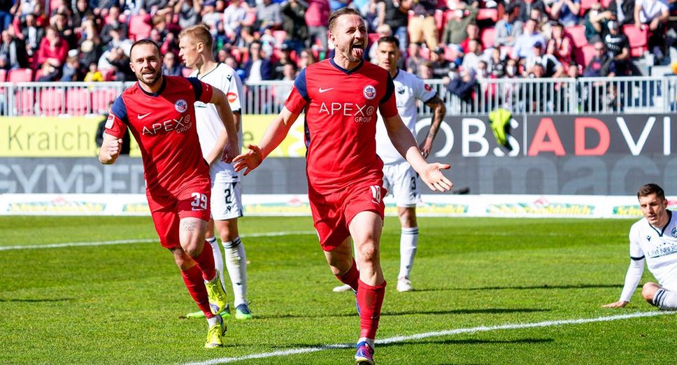 Spieltag 27: Dritter Sieg in Folge: Hansa Rostock gewinnt in Sandhausen 1 : 0