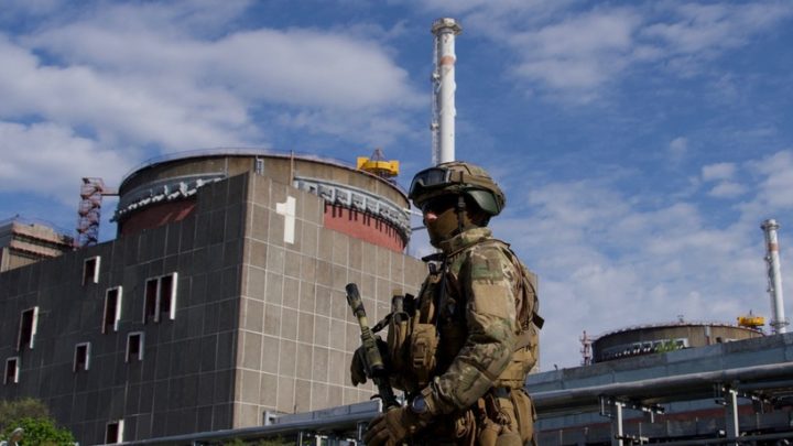 AKW Saporischschja Situation am Atomkraftwerk „sehr angespannt“