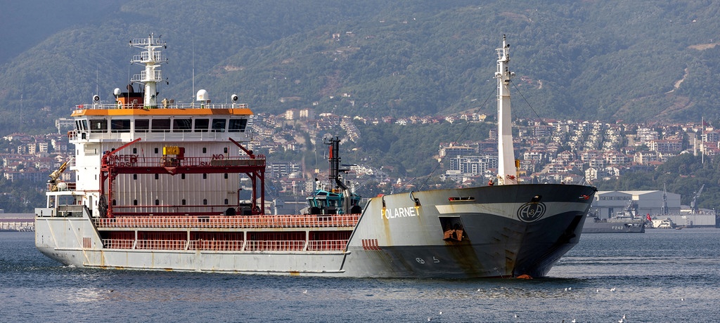 “Polarnet” in der Türkei eingelaufen – Erster Getreidefrachter erreicht Zielhafen