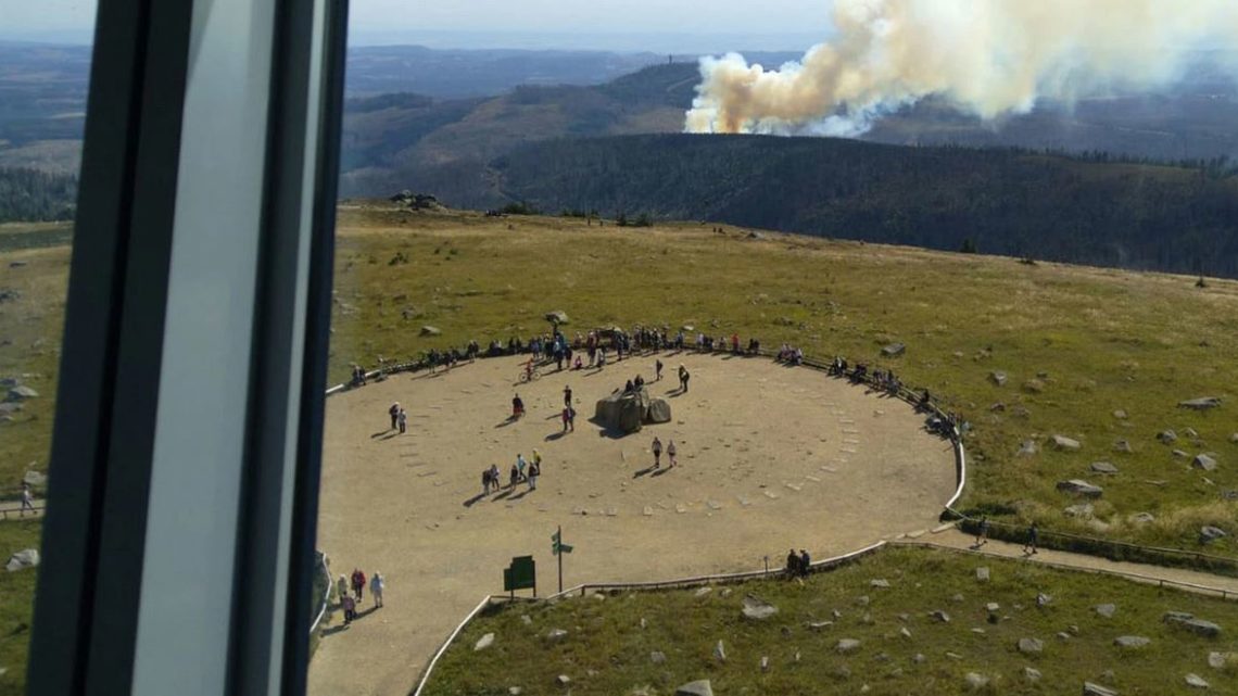 Feuer am Brocken: Harzer Landrat ruft Katastrophenfall aus