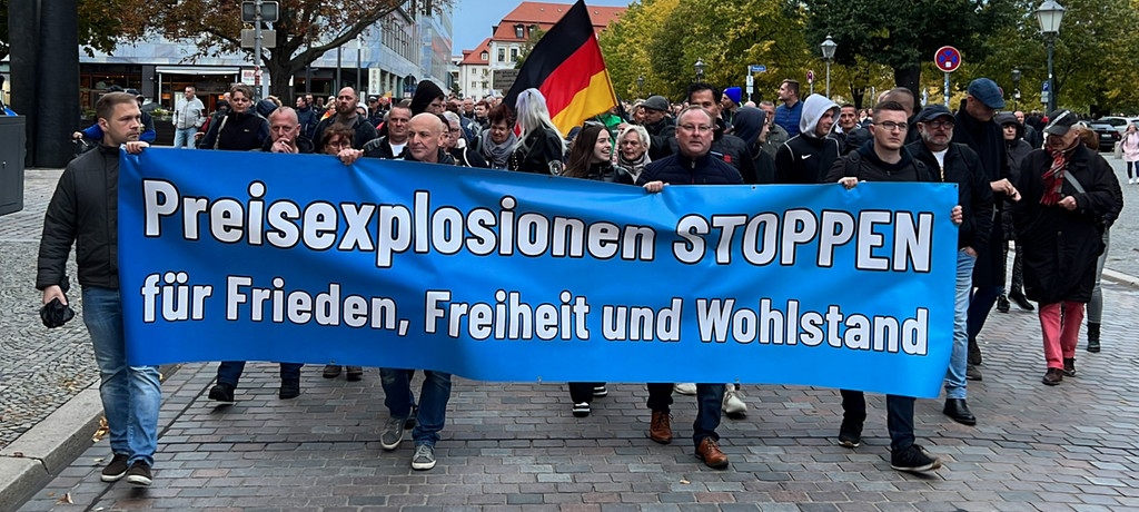 Energie- und Russlandpolitik Erneut Proteste in ostdeutschen Bundesländern