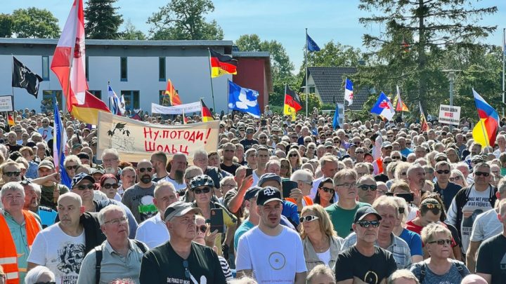 Lubmin: 1.800 Demonstranten fordern Inbetriebnahme von Nord Stream 2