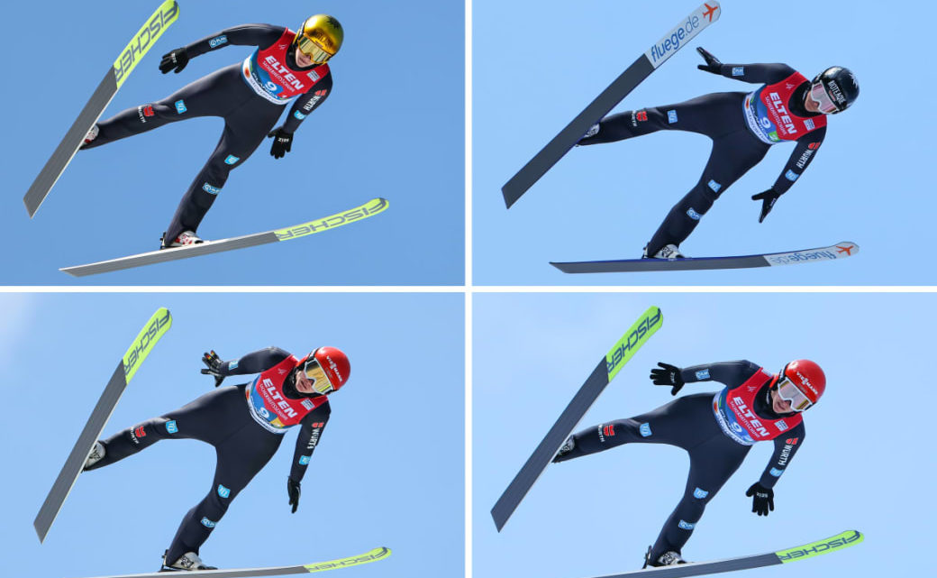 Deutsche Skispringerinnen holen WM-Gold im Team