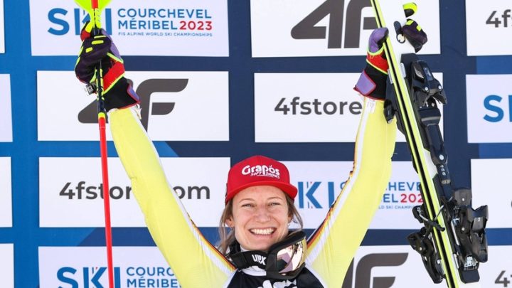 Alpine Ski-WM Lena Dürr holt Bronze im Slalom