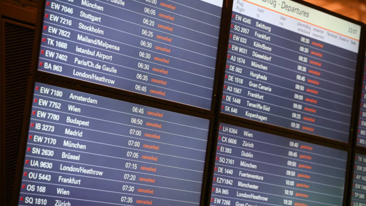 Warnstreiks an mehreren Flughäfen haben begonnen