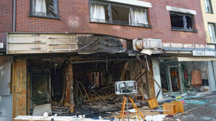 Explosion in Eschweiler: Verdächtiger in U-Haft