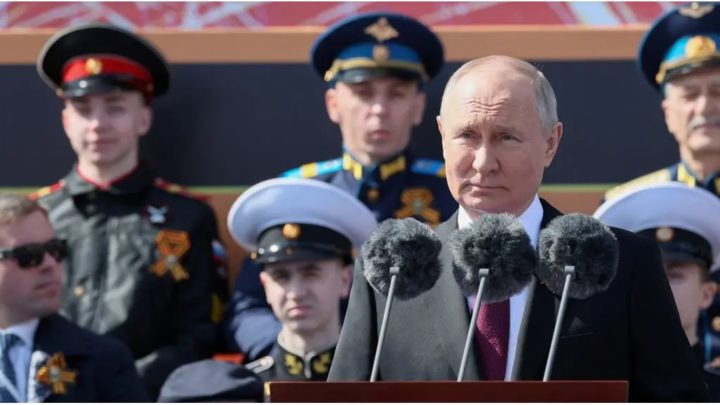 Putin-Rede zum “Tag des Sieges” “Gegen unsere Heimat wurde ein Krieg entfesselt”