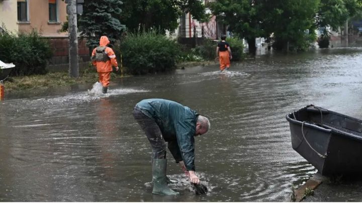 Krieg Tag 473 Mo 12.06.2023 ++ Ukraine meldet sinkende Pegel für Dnipro ++