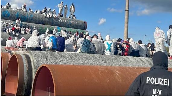 Erneut Proteste gegen das geplante LNG-Terminal auf Rügen