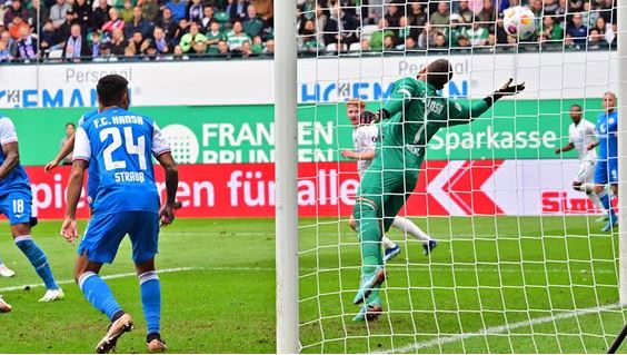 Spieltag 9 – 0:1 in Fürth – Hansa Rostock mit dritter Auswärtsniederlage in Folge