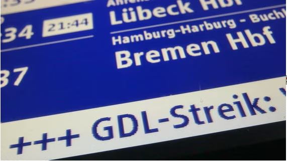 GDL ruft zu Bahnstreik ab Mittwoch auf – Gericht verhandelt am Abend