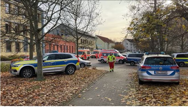 Über 40 Verletzte: Wieder Großeinsatz an Schule in Neubrandenburg