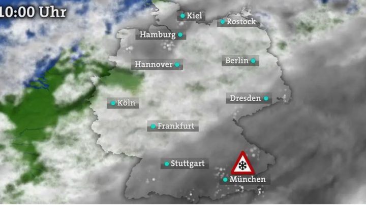 Wettervorhersage Deutschland Wolken, Temperaturen, Wind und Aussichten