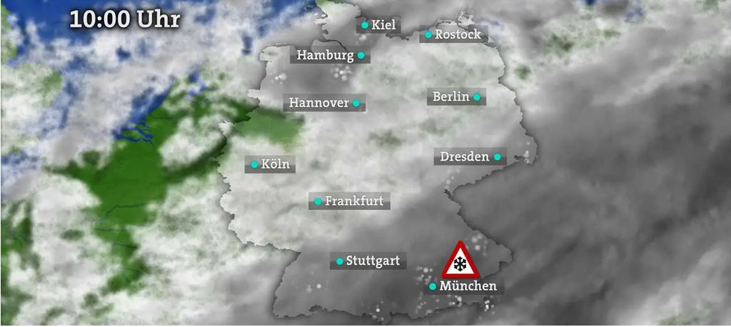 Wettervorhersage Deutschland Wolken, Temperaturen, Wind und Aussichten