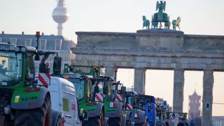 Bauernproteste sollen am Montag in Berlin gipfeln