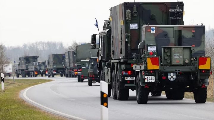 NATO-Übung: Bundeswehr-Kolonnen auf Mecklenburgs Straßen