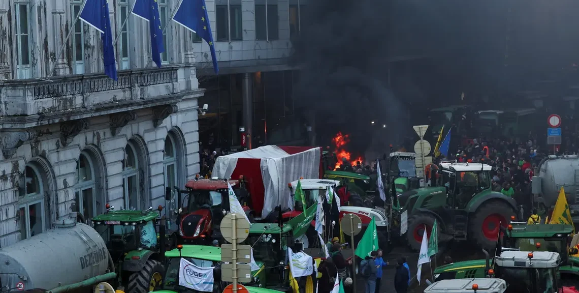 “europamagazin” Europäische Bauernproteste Woher kommt die Wut auf Brüssel?